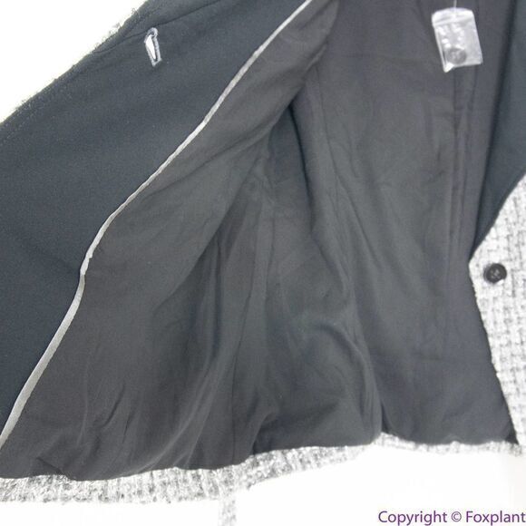 White House Black Market Black and Gray Blazer - Picture 15 of 16